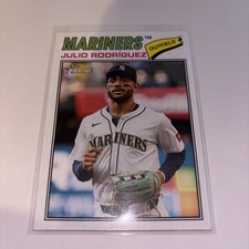 2026 Topps Heritage #240 Julio Rodriguez - Seattle Mariners 