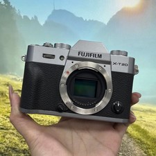 Fujifilm X-T20 Silver 24.3MP Mirrorless Digital Camera Body Only Silver - 90 New