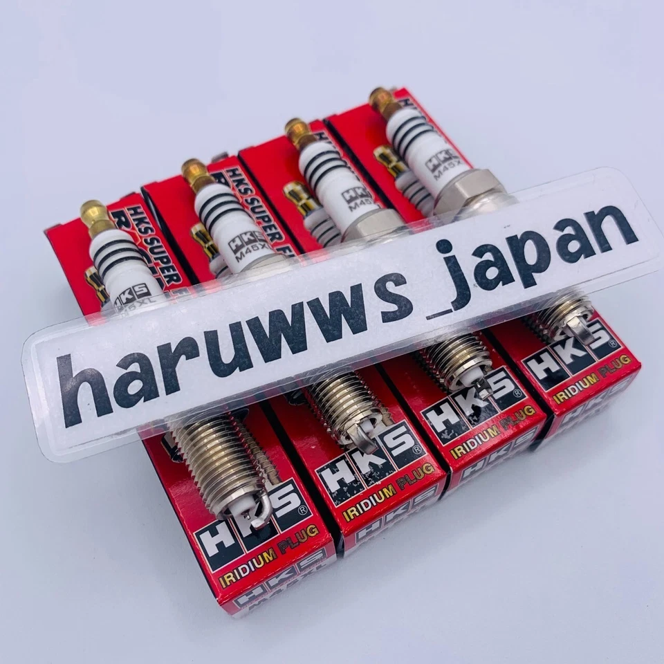 Bujías de iridio HKS 50003-M45XL [Juego de 4] rango de calor #9 Super Fire Racing Foto 2 de 4