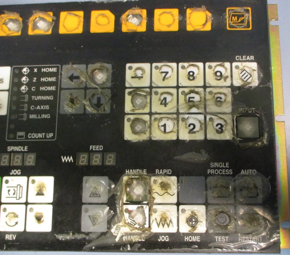Yamazaki Mazak KS-YZ17A-1-2A Operator Panel BN300B805 KS-YZ 17B-1 - Image 4 of 4