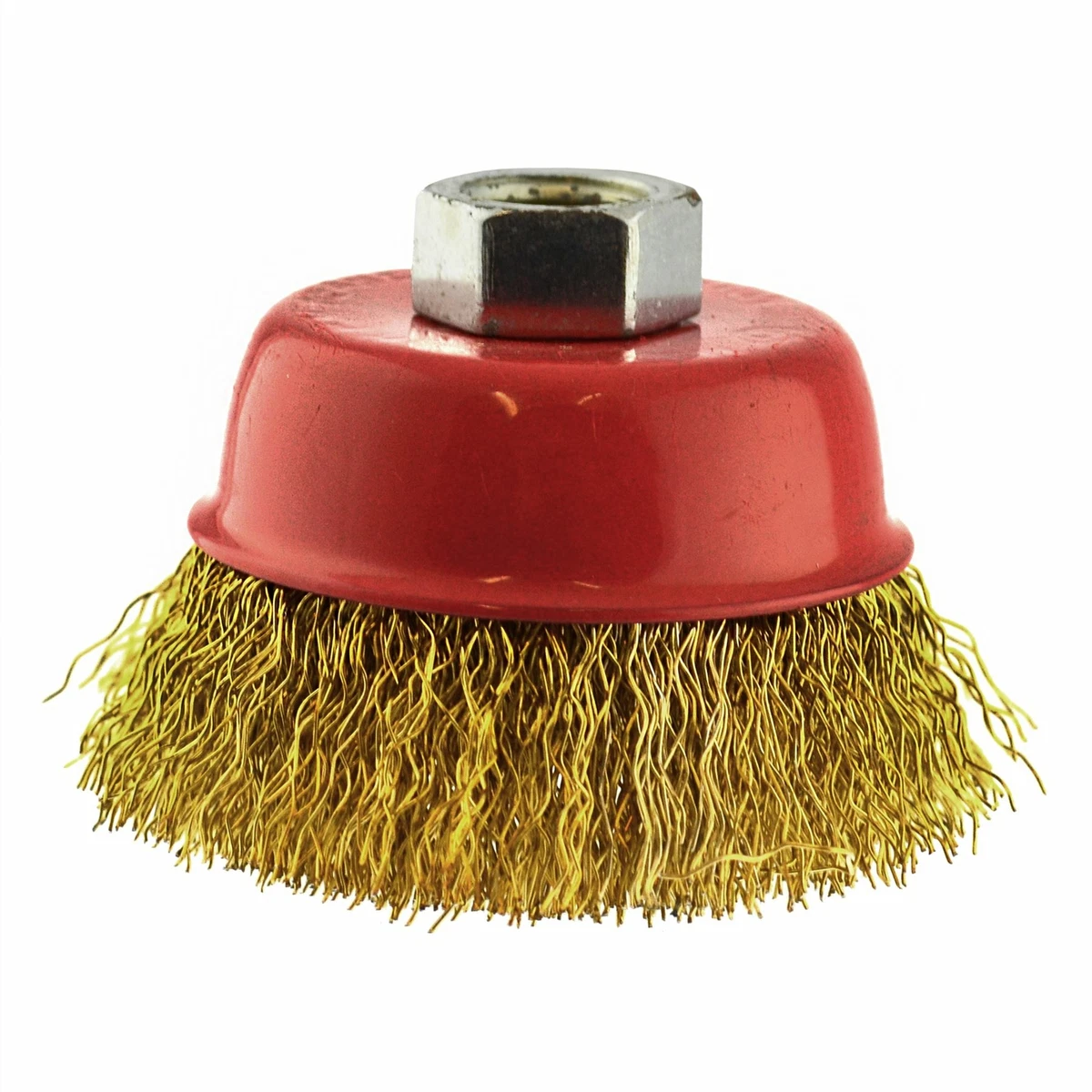 Brass wire cup brush for angle grinder deals