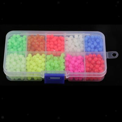 1000 Pieces Multicolor Fishing Floating Beads Float Stopper Float ...
