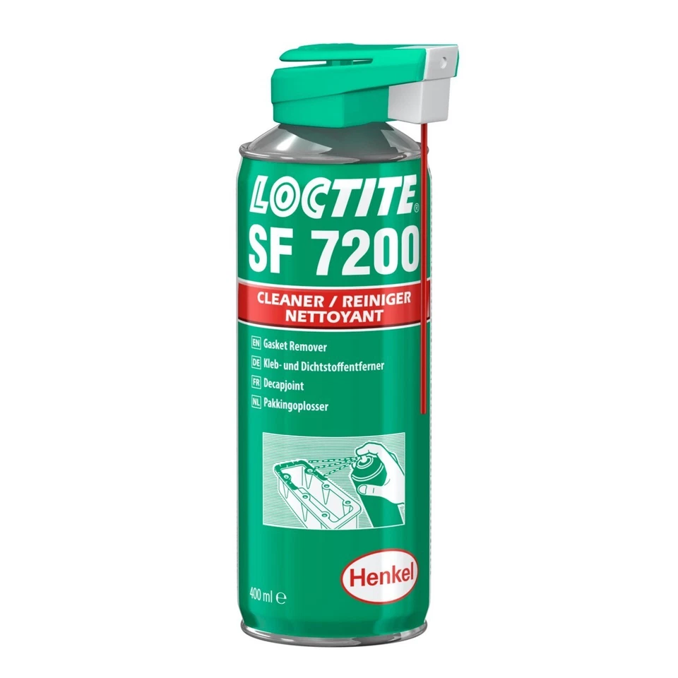 Loctite SF 7200, Bauteilreiniger / Kleb- / Dichtstoffentferner, 400ml