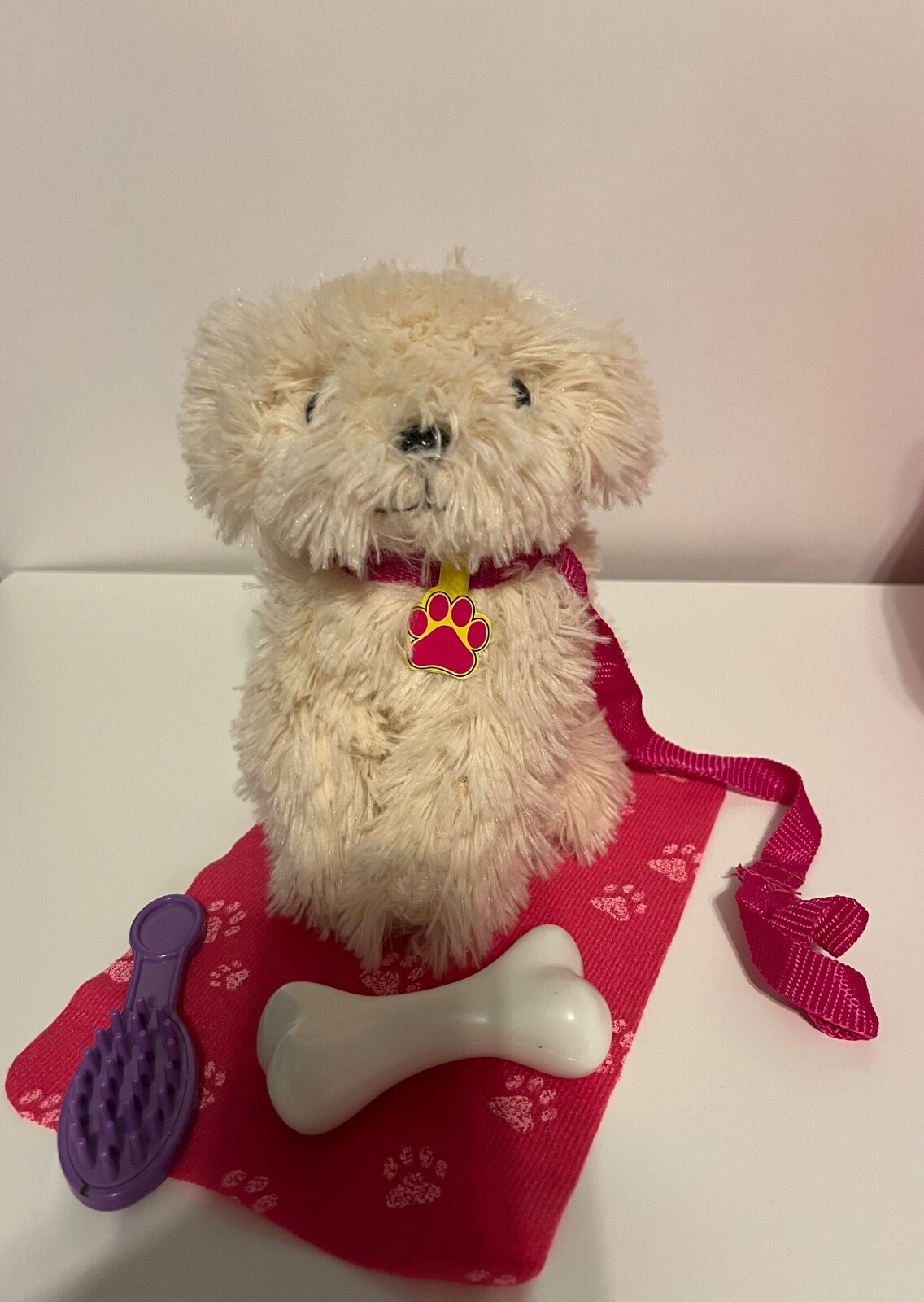 Click n' Play 9 Piece Doll Puppy Set and Accessories for 18 inch Dolls