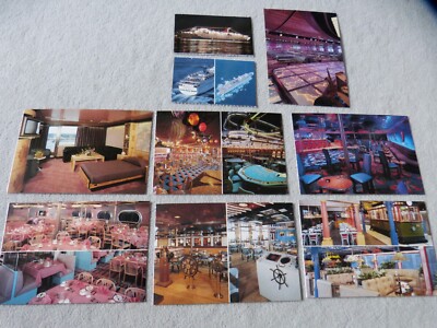 8 AK : Kreuzfahrtschiff Celebration - Carnival / Bar , Disco , Lounge , Rooms ..