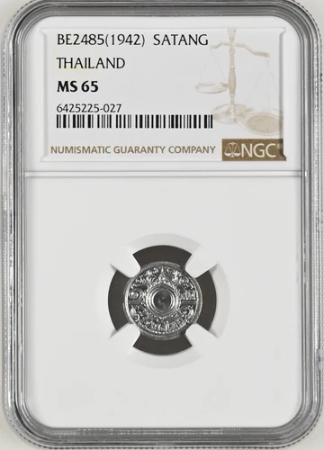 BE2485 1942 SATANG Thailand NGC MS 65