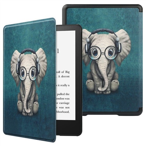 Funda de cuero abatible inteligente para dormir para Amazon Kindle Paperwhite 12ª generación 2024 - Imagen 32 de 56