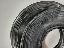 2X Wheel-barrow smooth tread tyres 4.80/4.00-8 Black tyres