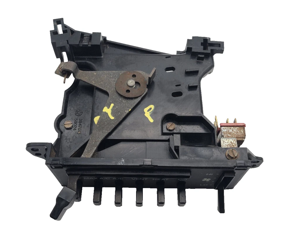 Interruptor de control de clima térmico aire acondicionado Dodge D150 Ramcharger 1981-1993 Foto 2 de 4