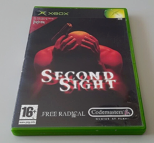 Jeu XBOX "Second Sight" complet en boîte version PAL (n°1782P)