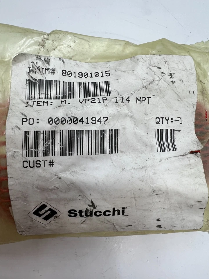 Stucchi VP21 Flat Face Nipple, 1-1/4 in MNPT x 1-1/4 in MNPT, Steel 801901015 - Image 2 of 4