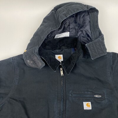 「ばやし」CarharttCoat ブラック カバーオール中古 ssol-shopping_2319413329836