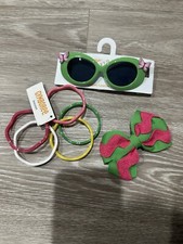 Gymboree Nwt Lily Island Lot Hair Clip Bracelets  Sunglasses Size 2-4 Years