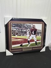 Zay Flowers Signed And Framed 16x20 Photo Boston College Beckett 