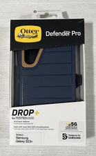 OtterBox Defender Pro Case & Holster for Samsung Galaxy S23+ (Plus) - Blue Suede