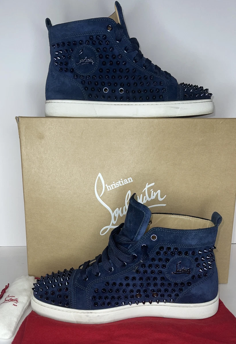 Christian Louboutin Louis Flat vv/spikes size 41.5