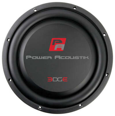 Power Acoustik EW104S 10'' Shallow Mount Woofer 4 Ohm 1200W Max