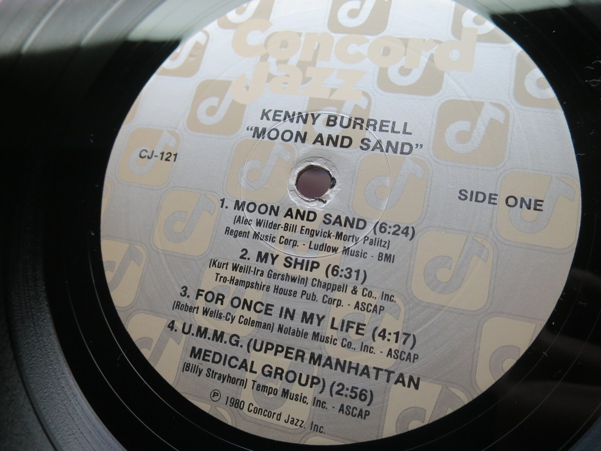 レコード US盤 Kenny Burrell Moon and Sand Kenny Burrell – Moon And Sand – CD (Album, Reissue