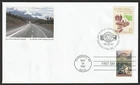 Canada #1413, The Alaska Highway, First Day Cover, Joint with USA, FDC 1992