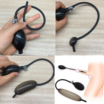 Aufblasbarer Harnr hren Dilator Soundings Stecker Silikon Penisplug aufblasbarer-harnr-hren-dilator-soundings-stecker-silikon-penisplug