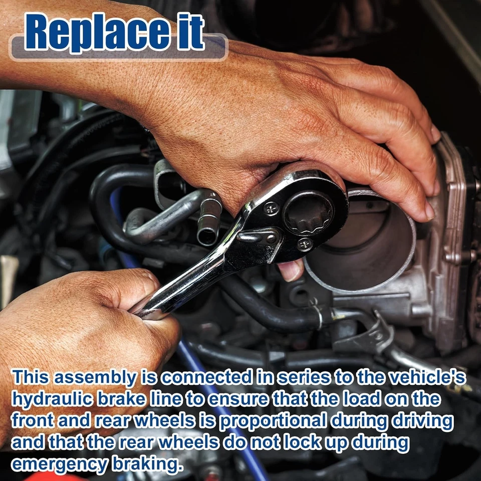 Nuevo conjunto de válvula de detección de carga de freno para camioneta Nissan D21 carrocería dura 1993-1997 Foto 3 de 4