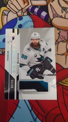 2018-19 Upper Deck Premier - Brent Burns #14 Jerseys (MEM)