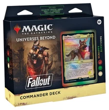 Fallout Scrappy Survivors Commander Deck Factory Sealed Magic The Gathering