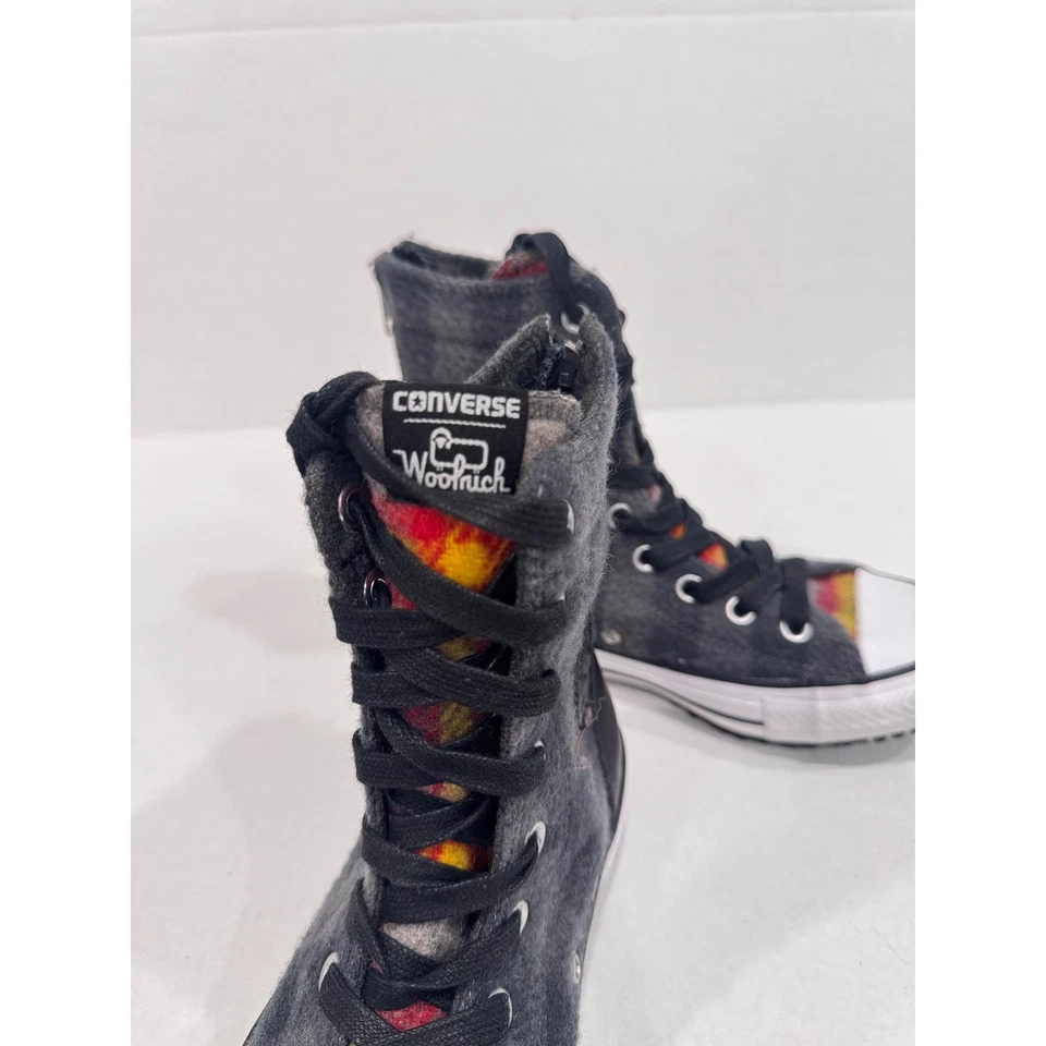 Botas Converse All Star Woolrich de caña alta con cremallera trasera para mujer talla 7 Foto 2 de 4