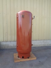 1997 Hanson Tank 400 gallon vertical air receiver tank compressor Kaeser Sullair
