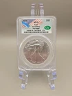 2024 American Silver Eagle CAC MS 70 First Delivery Hand Signed Paul Nugget