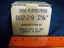 1 Box 2000ea 2 1/8 Plated Steel Flower Arrangement Picks Steelpix Floral 802-2-9