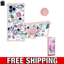 Case Compatible for Vortex J24 Phone Case Cover [with Tempered Glass