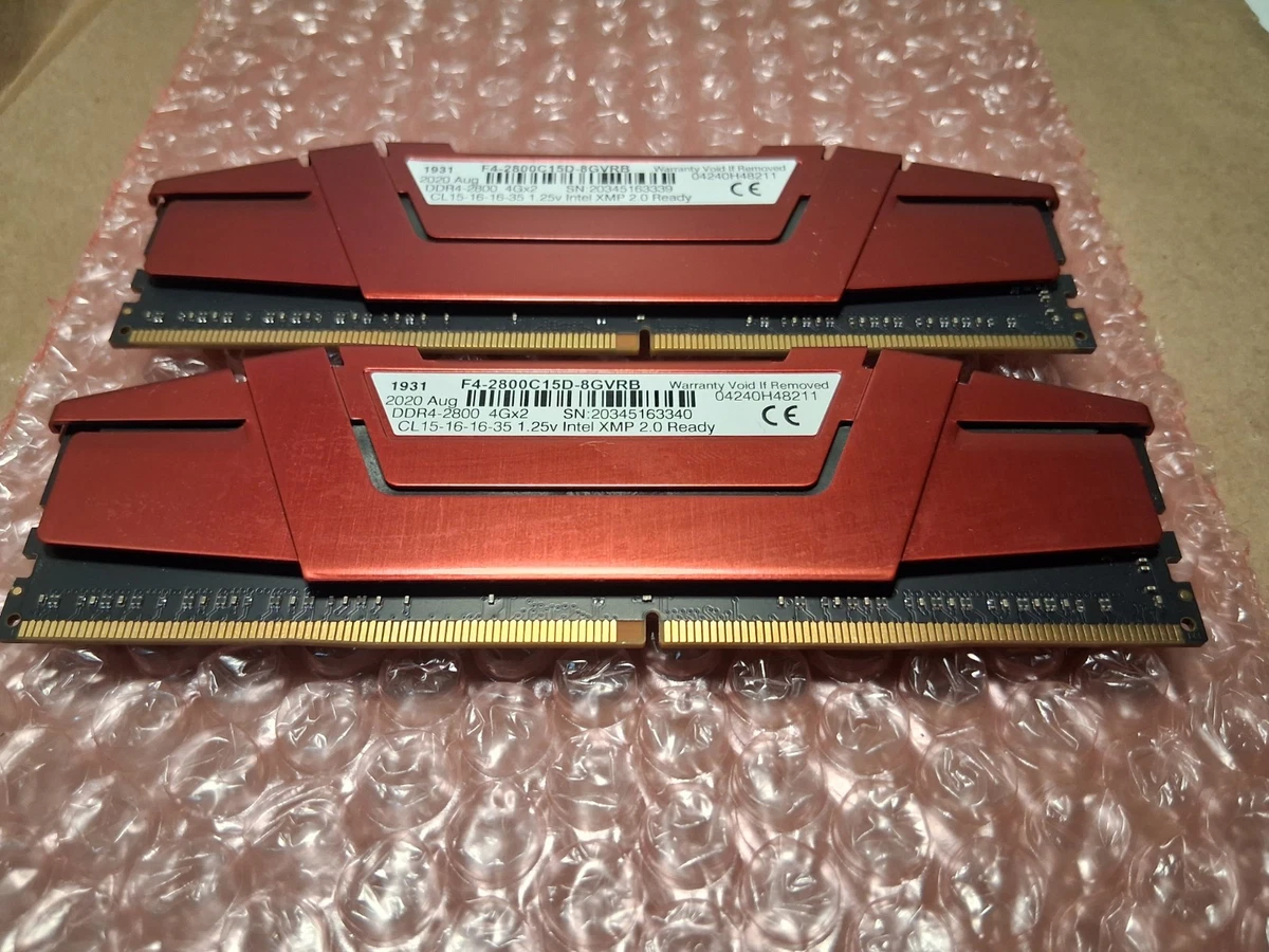 (未使用･未開封品)　DDR4 2400 (PC4 19200) Ripjaws V Series F4-2400C15D 16GVR 16GB df5ndr3 G.SKILL RipjawsV Series DDR4 RAM 16GB (2x8GB) 2400MT/s CL17-17-17