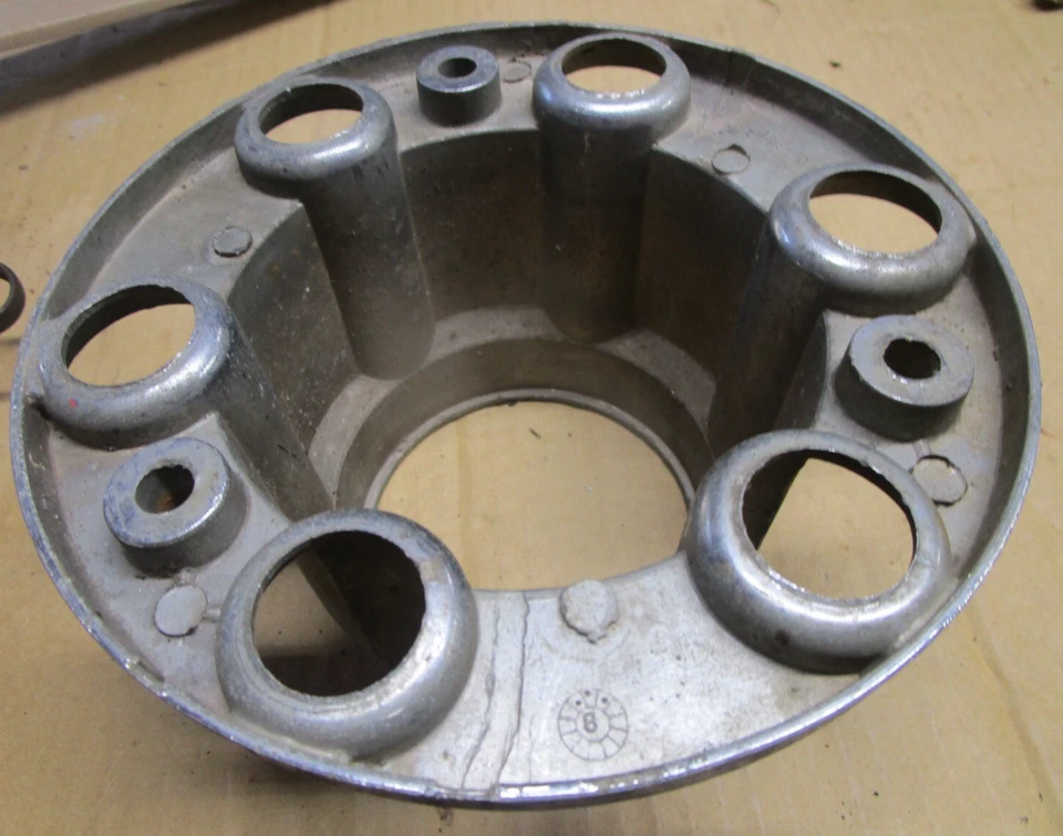 73-87 Chevy GMC 4x4 6 tacos tapa central OEM tapacubos rueda de rally C10 K10 carrocería cuadrada Foto 3 de 4