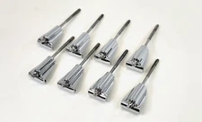 Die Cast Bass Drum Claws with 3 -7/8" Tension Rods (8 pcs)