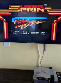 Super Sprint NES Nintendo TENGEN Game Cartridge Authentic Cleaned Tested Working