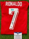 Cristiano Ronaldo Signed Portugal #7 Soccer Jersey, Beckett BAS COA
