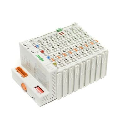 Wago 750-337 Coupler w/ 4x 750-430, 1x 750-457, 2x 750-670, & 1x 750-600 Modules