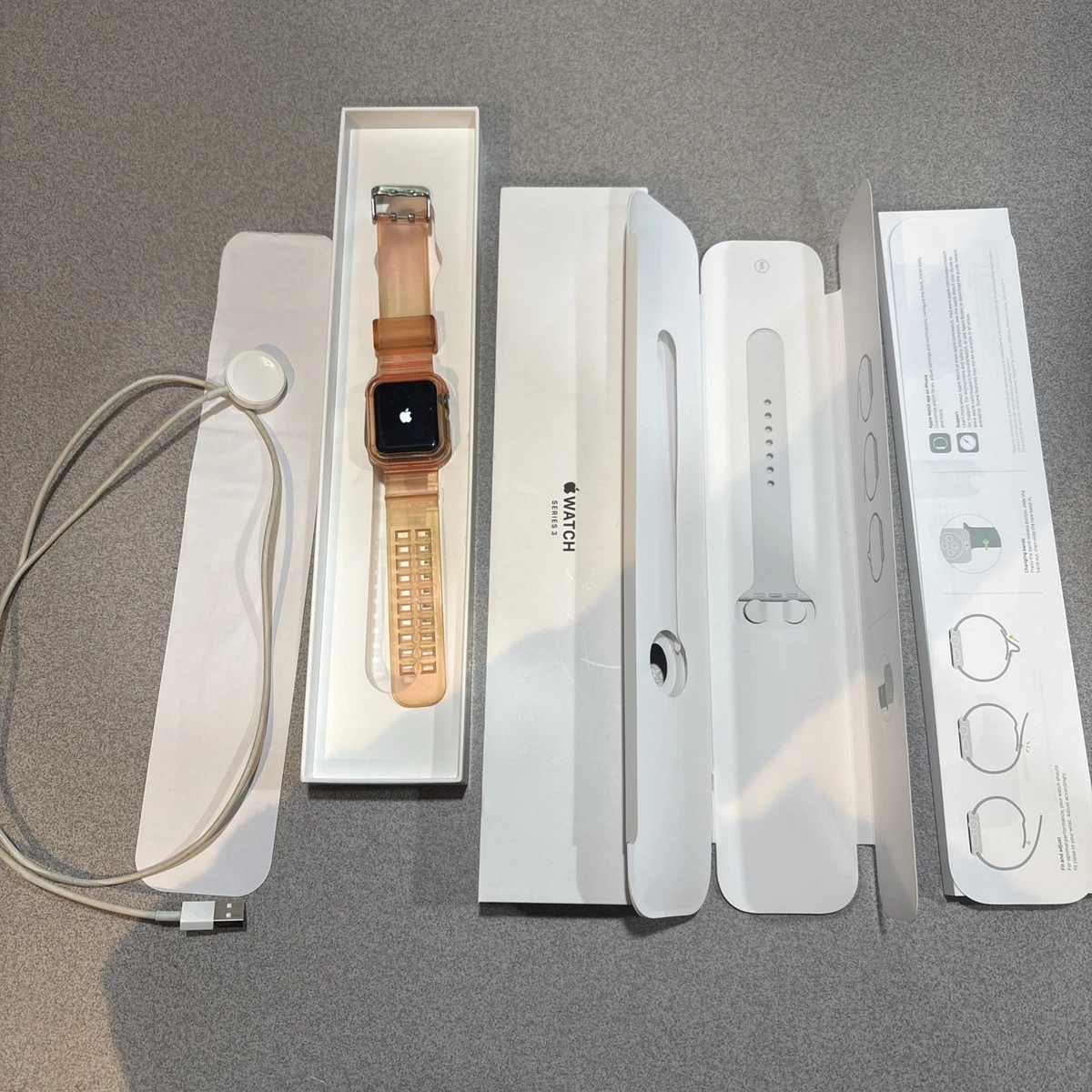 Apple Smart Silver 38 mm Case Wristwatches for Sale - eBay