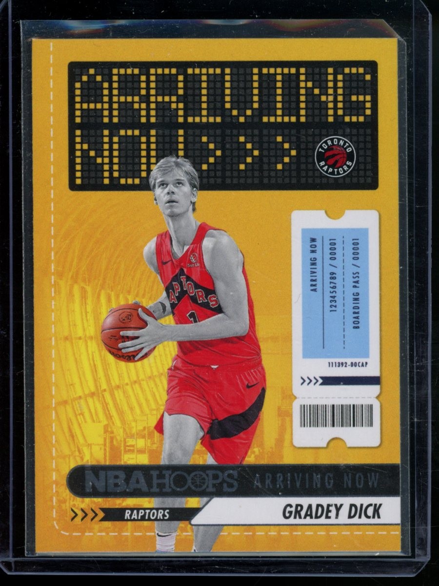2023-24 Hoops Winter Gradey Dick Arriving Now Toronto Raptors #2