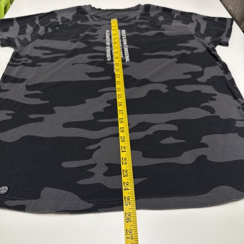 Gold's Gym T-Shirt Erwachsene XL Advance Apparel Camouflage schwarz grau Legacy of Strength - Bild 7 von 12