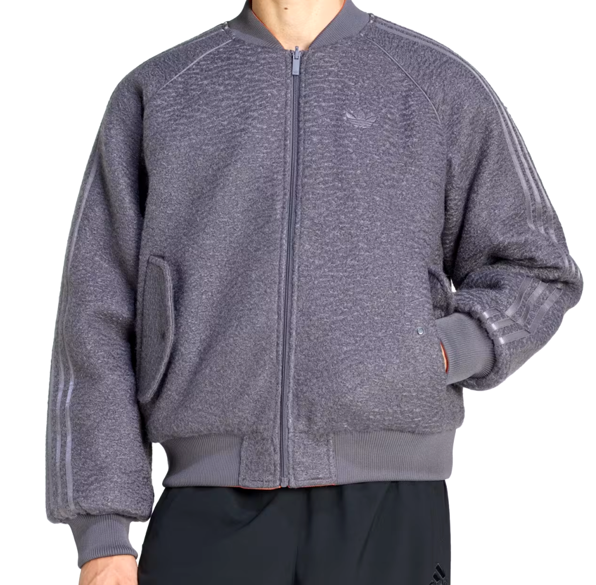 ボンバージャケット U STATE adidas adidas Shipping Free | Black - Jacket Track Hooded Full-Zip Z.N.E. ジャケット・アウター