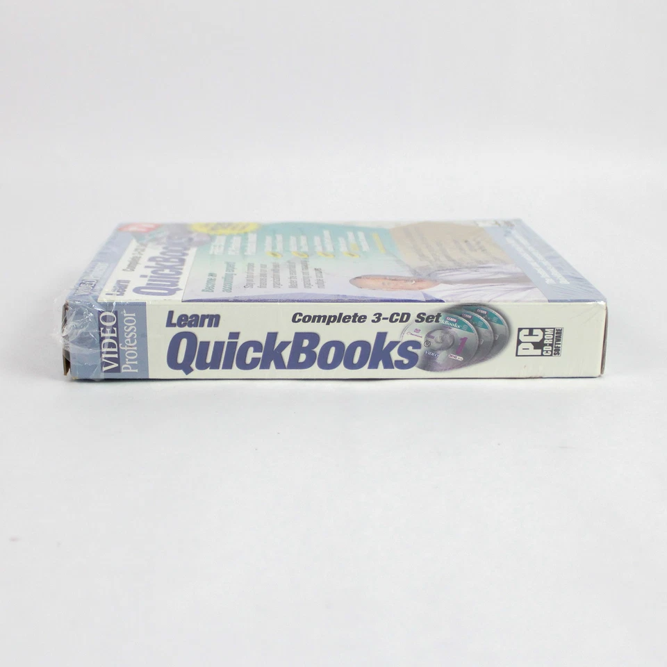 Video Professor QuickBooks 3 CD-ROM Set Accounting Tutorial Windows XP - Image 4 of 4