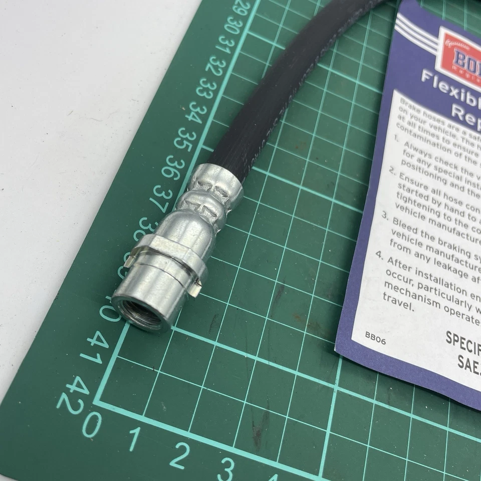 Manguera de freno BBH6637 Borg & Beck para BMW Serie 3 Z3 E36 1995-2000 Nuevo de Lote Antiguo Foto 4 de 4