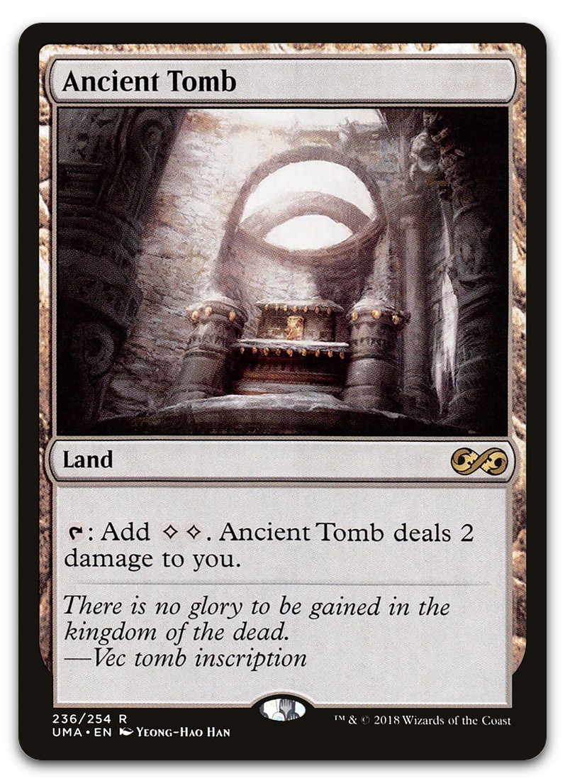 Ancient Tomb #236 (NM) Ultimate Masters UMA Magic MTG