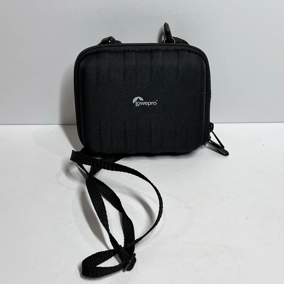 Lowepro Hard Shell Camera/Accessory Case Black Compact Shoulder Strap Travel Bag - Image 2 of 4