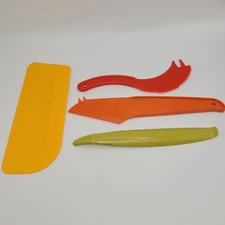 Vintage Tupperware Kitchen Tools - 4 Piece Set - see description for details