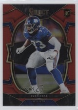 2022 Panini Select Concourse Red Prizm 41/99 Evan Neal #83 1u6