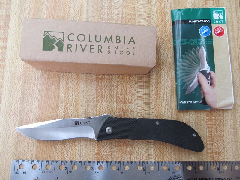 Vintage CRKT B.U.L.L. Folding Pocket Knife 6562 New In Box