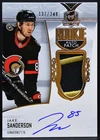2022-23 UD The Cup Patch Jake Sanderson 121 Senators RC Auto 137/249 Patch 5385